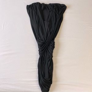 Black French connection sleeveless layered dress